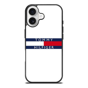 TOMMY HILFIGER WHITE iPhone 17 Case Cover