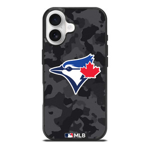 TORONTO BLUE JAYS BASEBALL BLACK CAMO iPhone 17 Case Cover
