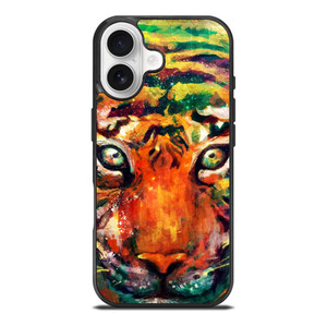 TRIPPY TIGER ART iPhone 17 Case Cover