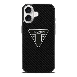 TRIUMPH MOTORCYCLES CARBON FIBER iPhone 17 Case Cover