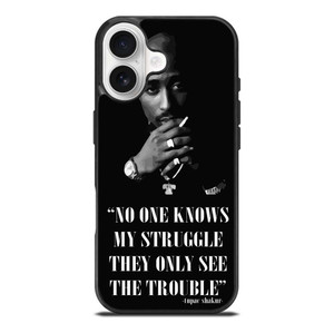 TUPAC SHAKUR RAPPER QUOTES iPhone 17 Case Cover