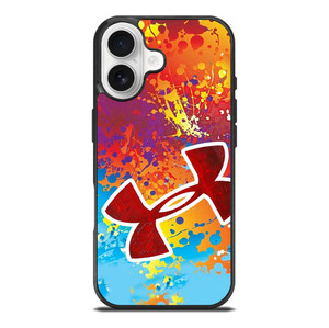 UNDER ARMOUR LOGO COLORFUL PAINT iPhone 17 Case Cover