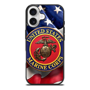 UNITED STATES US MARINE CORPS LOGO FLAG iPhone 17 Case Cover