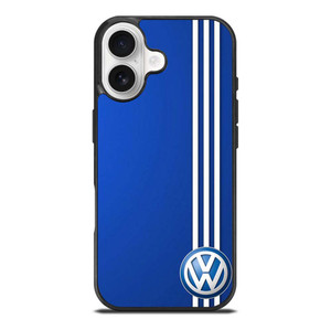 VOLKSWAGEN BLUE STRIPE LOGO iPhone 17 Case Cover