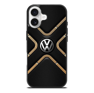 VOLKSWAGEN VW LOGO CARBON ICON iPhone 17 Case Cover