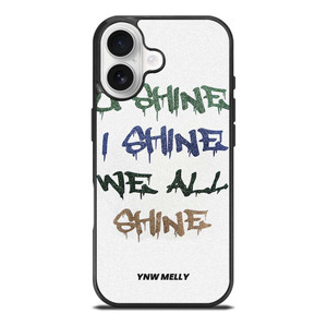 YNW MELLY RAPPER WE ALL SHINE iPhone 17 Case Cover