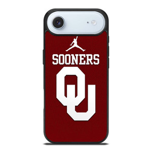 AIR JORDAN OKLAHOMA SOONERS UNIVERSITY FOOTBALL TEAM LOGO iPhone Air Case Cover