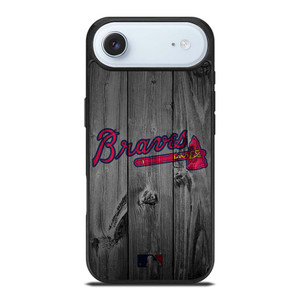 ATLANTA BRAVES BASEBALL MLB WOOD LOGO iPhone Air Case Cover