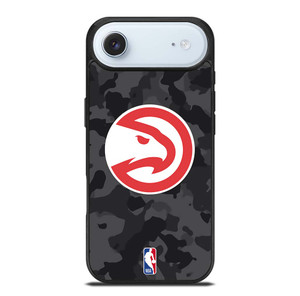 ATLANTA HAWKS BLACK CAMO iPhone Air Case Cover