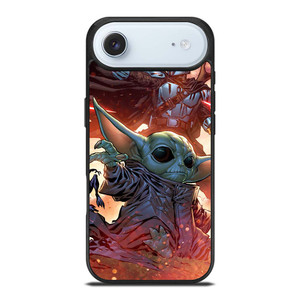 BABY YODA AND THE MANDALORIAN STAR WARS iPhone Air Case Cover