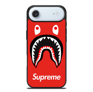 BAPE SHARK SUPREME RED iPhone Air Case Cover