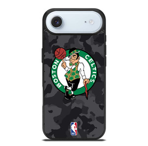 BOSTON CELTICS BLACK CAMO iPhone Air Case Cover