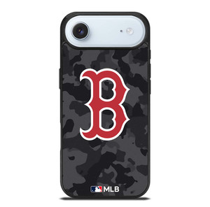 BOSTON RED SOX BASEBALL BLACK CAMO iPhone Air Case Cover
