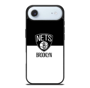 BROOKLYN NETS NBA BLACK WHITE iPhone Air Case Cover