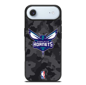 CHARLOTTE HORNETS BLACK CAMO iPhone Air Case Cover