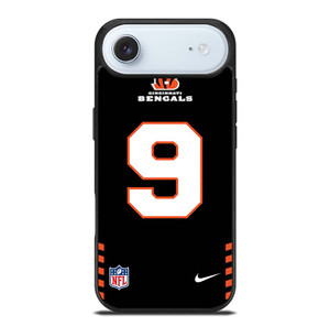 CINCINNATI BENGALS JOE BURROW 9 NFL NIKE iPhone Air Case Cover