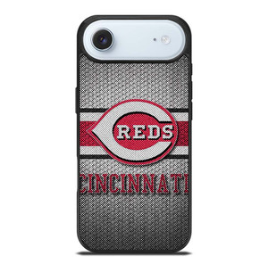 CINCINNATI RED MLB BASEBALL METAL iPhone Air Case Cover