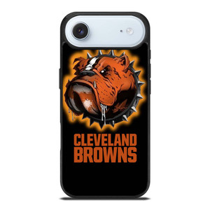 CLEVELAND BROWNS FOOTBALL LOGO DAWG POUND MASCOT iPhone Air Case Cover