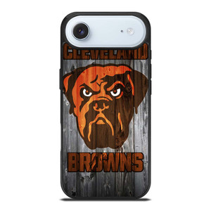 CLEVELAND BROWNS NFL FOOTBALL WOODEN LOGO iPhone Air Case Cover