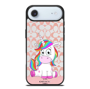 COACH NEW YORK LOGO CUTE UNICORN iPhone Air Case Cover