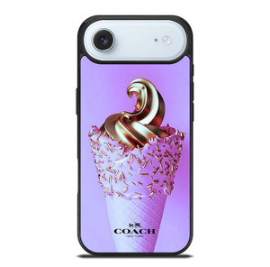 COACH NEW YORK LOGO GOLDEN ICE CREAM ICON iPhone Air Case Cover