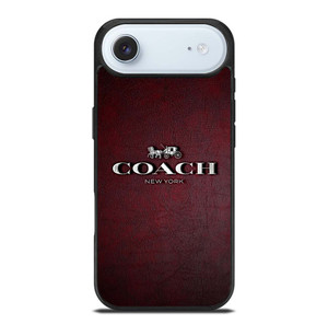 COACH NEW YORK LOGO LEATHER iPhone Air Case Cover
