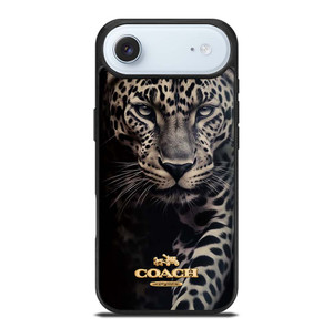COACH NEW YORK LOGO LEOPARD iPhone Air Case Cover