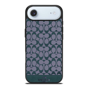 COACH NEW YORK LOGO PATTERN GREEN EMBLEM iPhone Air Case Cover