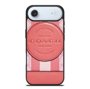 COACH NEW YORK LOGO PINK WALLET iPhone Air Case Cover