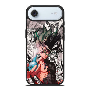DR STONE ANIME BLACK WHITE iPhone Air Case Cover