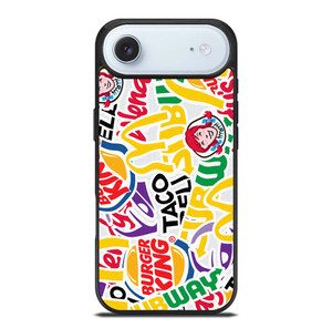 FAST FOOD BRAND STICKER BOMB iPhone Air Case Cover