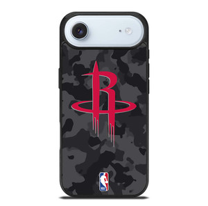 HOUSTON ROCKETS BLACK CAMO iPhone Air Case Cover