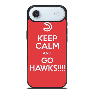 KEEP CALM AND GO ATLANTA HAWKS iPhone Air Case Cover