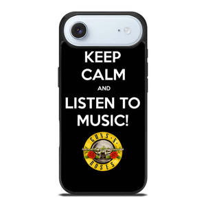 KEEP CALM AND LISTEN GUNS N ROSES iPhone Air Case Cover