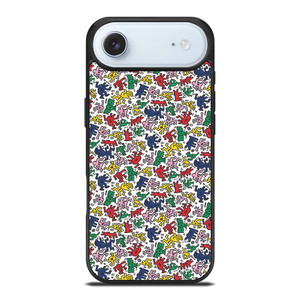 KEITH HARING ART COLORFUL FIGURES iPhone Air Case Cover