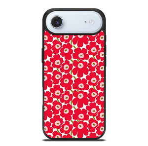 MARIMEKO PATTERN RED POPPY FLOWER iPhone Air Case Cover
