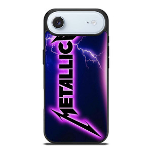 METALLICA ROCK BAND VIOLET LIGHTNING iPhone Air Case Cover