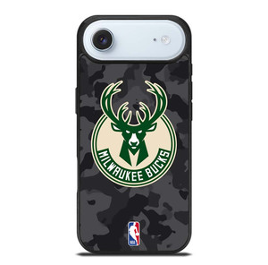 MILWAUKEE BUCKS BLACK CAMO iPhone Air Case Cover