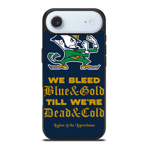 NOTRE DAME BLEED BLUE AND GOLD iPhone Air Case Cover