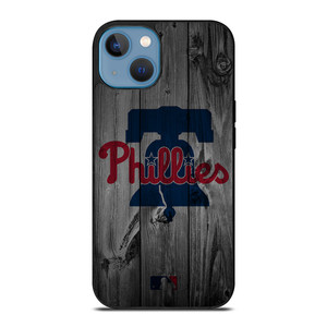 PHILADELPHIA PHILLIES BASEBALL MLB WOOD LOGO iPhone 13 Case Cover PHILADELPHIA PHILLIES BASEBALL MLB WOOD LOGO iPhone 13 Case Cover