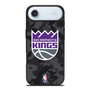 SACRAMENTO KINGS BLACK CAMO iPhone Air Case Cover