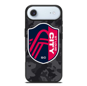SAINT LOUIS CITY MLS BLACK CAMO iPhone Air Case Cover