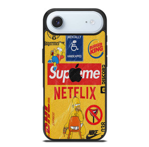 SUPREME NETFLIX COLLAGE iPhone Air Case Cover