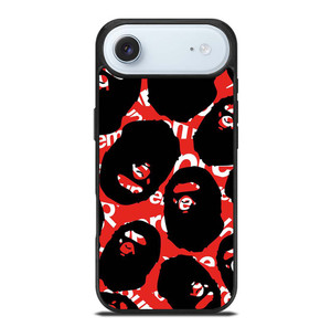 SUPREME X BAPE A BATHING APE iPhone Air Case Cover