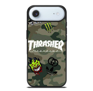 THRASHER SKATEBOARD CAMO COLLAGE iPhone Air Case Cover