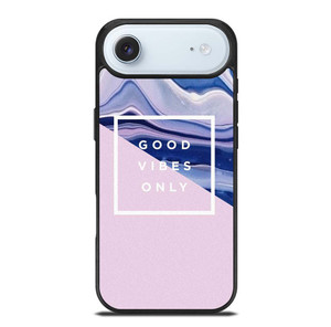 TUMBLR GOOD VIBES ONLY PINK MARBLE iPhone Air Case Cover