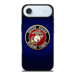 UNITED STATES US MARINE CORPS LOGO BLUE iPhone Air Case Cover