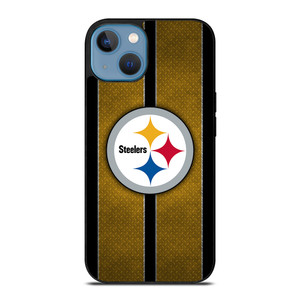 PITTSBURGH STEELERS NFL METAL STRIPE iPhone 13 Case Cover