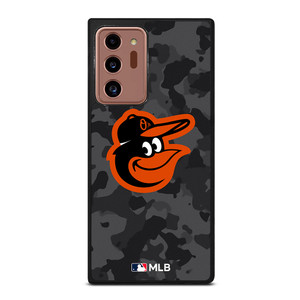 BALTIMORE ORIOLES BASEBALL BLACK CAMO Samsung Galaxy Note 20 Ultra Case Cover