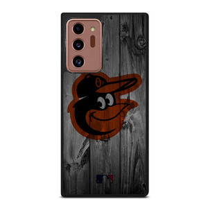 BALTIMORE ORIOLES BASEBALL MLB WOOD LOGO Samsung Galaxy Note 20 Ultra Case Cover